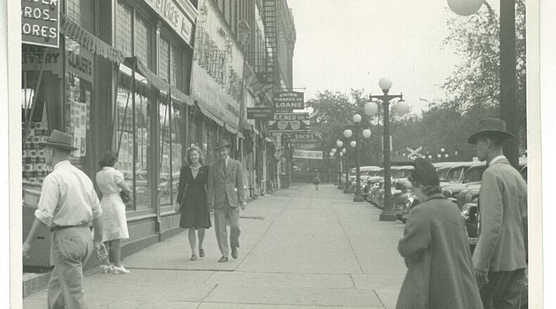 In September of 1940, the German Luftwaffe began bombing Britain in what was soon known as the Blitz. Though thousands of miles away, the people of Springfield responded to the needs of the British. In December of 1940, Bundles for Britain opened a location in the Springfield Arcade. Over the course of the next year, they regularly shipped clothing and supplies to Britain, along with arranging several fundraisers in Clark County. (CONTRIBUTED: Clark County Historical Society)