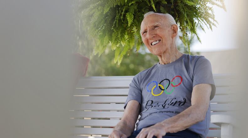 Bob Schul, a West Milton native who won an Olympic gold medal in the 5,000-meter run in 1964, died at 86 on Sunday at an assisted-living facility in Middletown. NICK GRAHAM / FILE