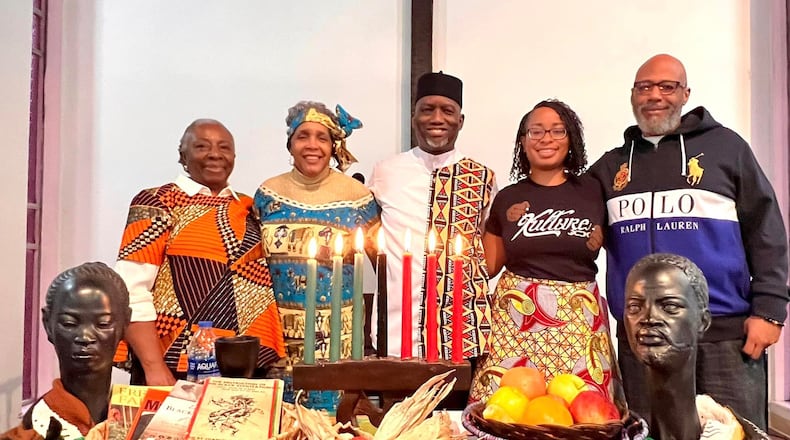 The Springfield City Wide Kwanzaa Celebration Committee will host a citywide Kwanzaa celebration from Dec. 26 to Jan. 1. In this photo is the committee from last year's celebration. Contributed