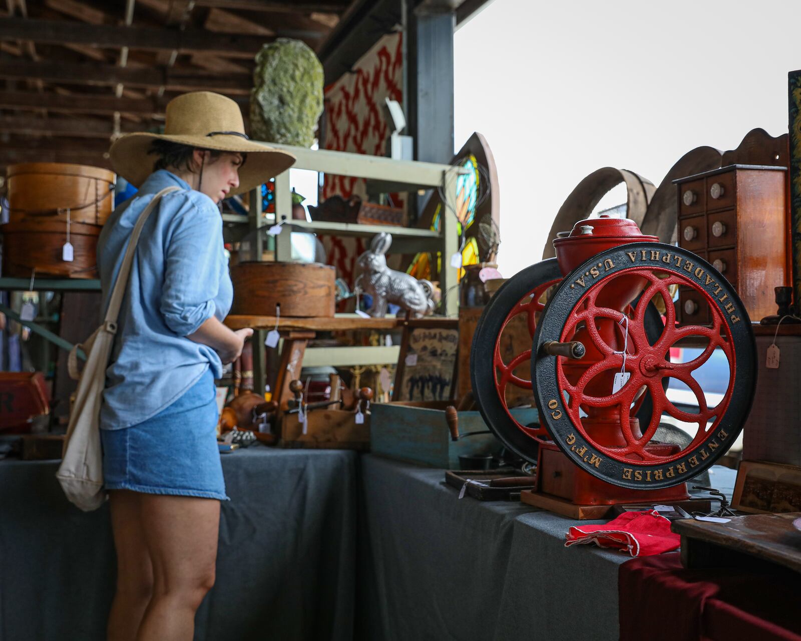 The Tri-State Antique Market opens in Lawrenceburg, Indiana for the season on May 7. CONTRIBUTED