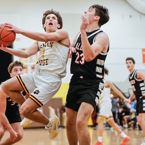 The Kenton Ridge High School boys basketball team fell to Jonathan Alder 70-62 on Friday, Jan. 23, 2026 in Springfield. MICHAEL COOPER / STAFF