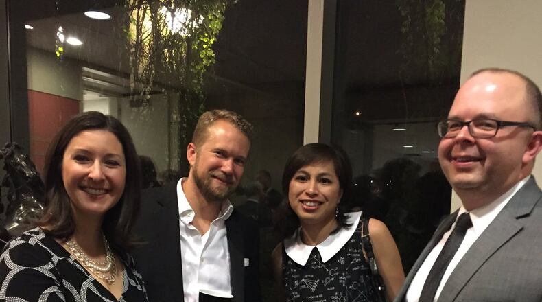 Partiers at the 2016 Springfield Museum of Art’s Black & White Party. CONTRIBUTED