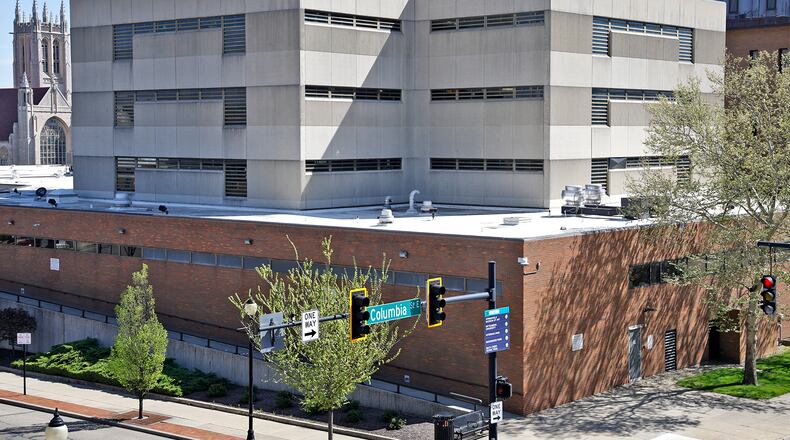 The Clark County Public Safety Building Thursday, April 18, 2024. BILL LACKEY/STAFF