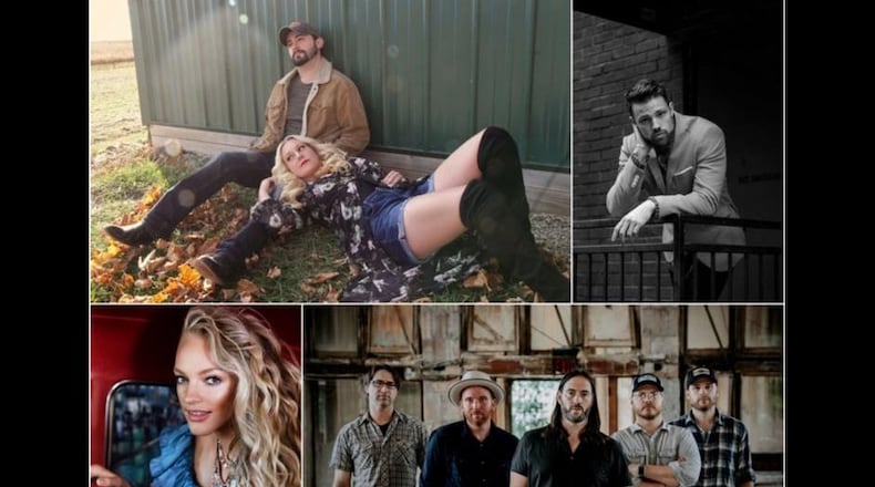 DaytonStrong CityFest, a benefit in support of those affected by both the Aug. 4 mass shooting and 15 tornadoes, is set for 6 p.m. to 9 p.m. Sunday, Sept. 22 at Levitt Pavilion in Dave Hall Plaza, 134 South Main St. The free, family-friendly event includes performances by (top to bottom, left to right) Nashville-based Hasting & Co.; Chris Jobe,a pop singer and songwriter who appeared “Songland);” Alexis Gomez, a past contestant on “American Idol” a nd The American Landscape.