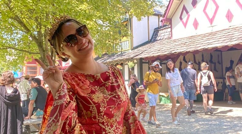 Maria Molino is an avid fan of fantasy and Renaissance festivals. CONTRIBUTED