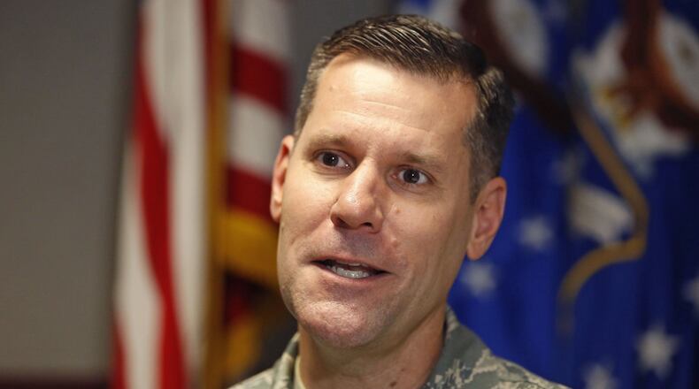 John Devillier, who had served only four months as Clark State Community College’s former vice president for business affairs, submitted his letter of resignation on Oct. 3. Devillier previously served as commander of the 88th Air Base Wing at Wright-Patterson Air Force Base. TY GREENLEES/STAFF