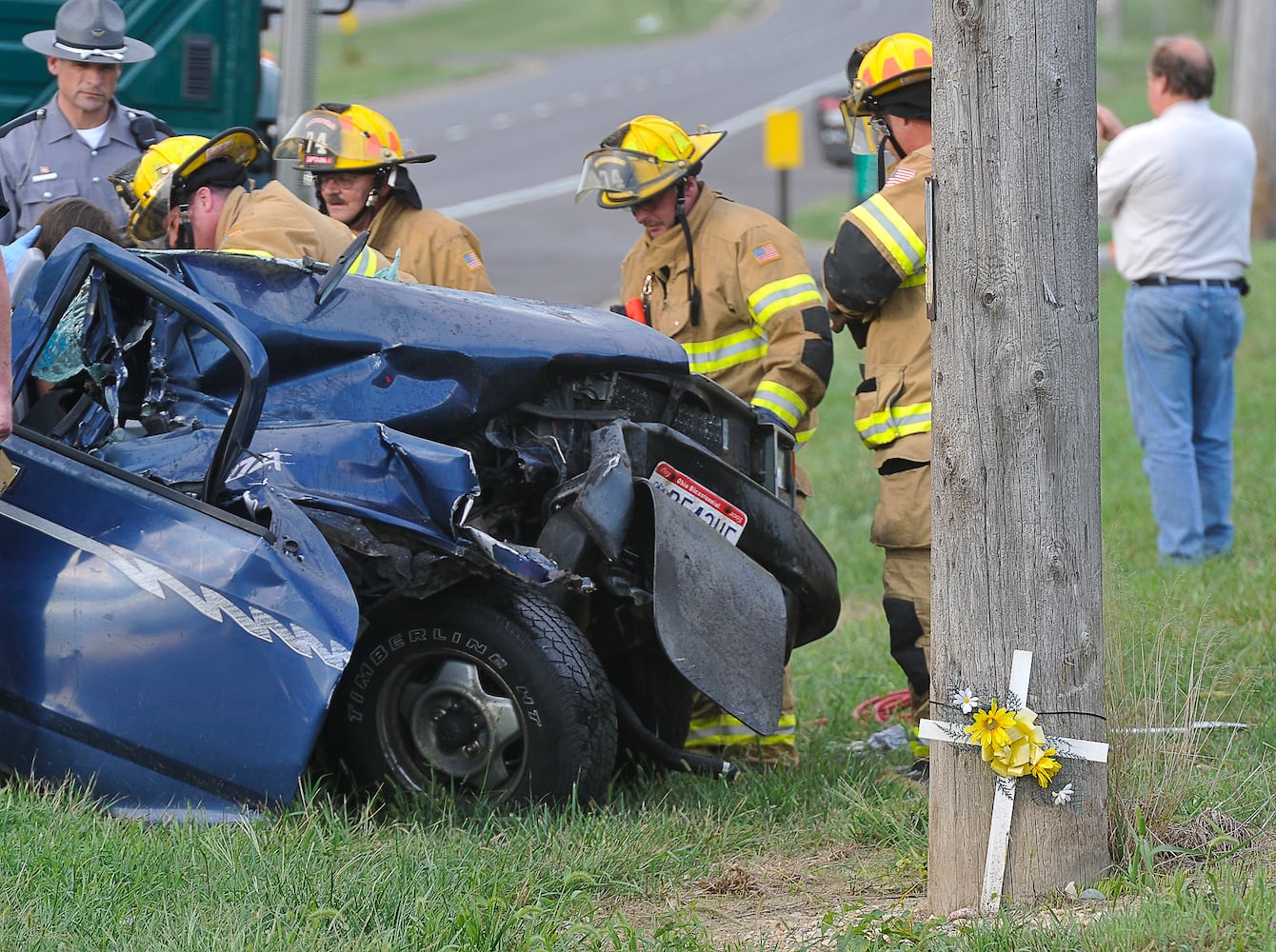 Urbana Road Crash