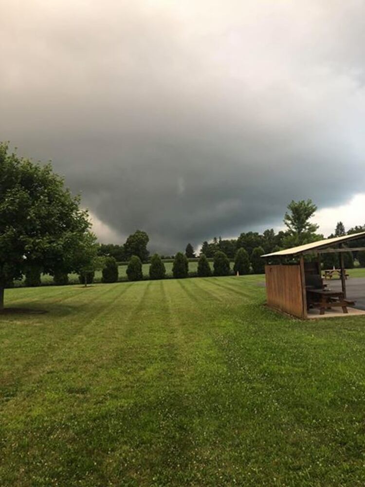 Photos: Storms, possible tornado in Urbana, Champaign County