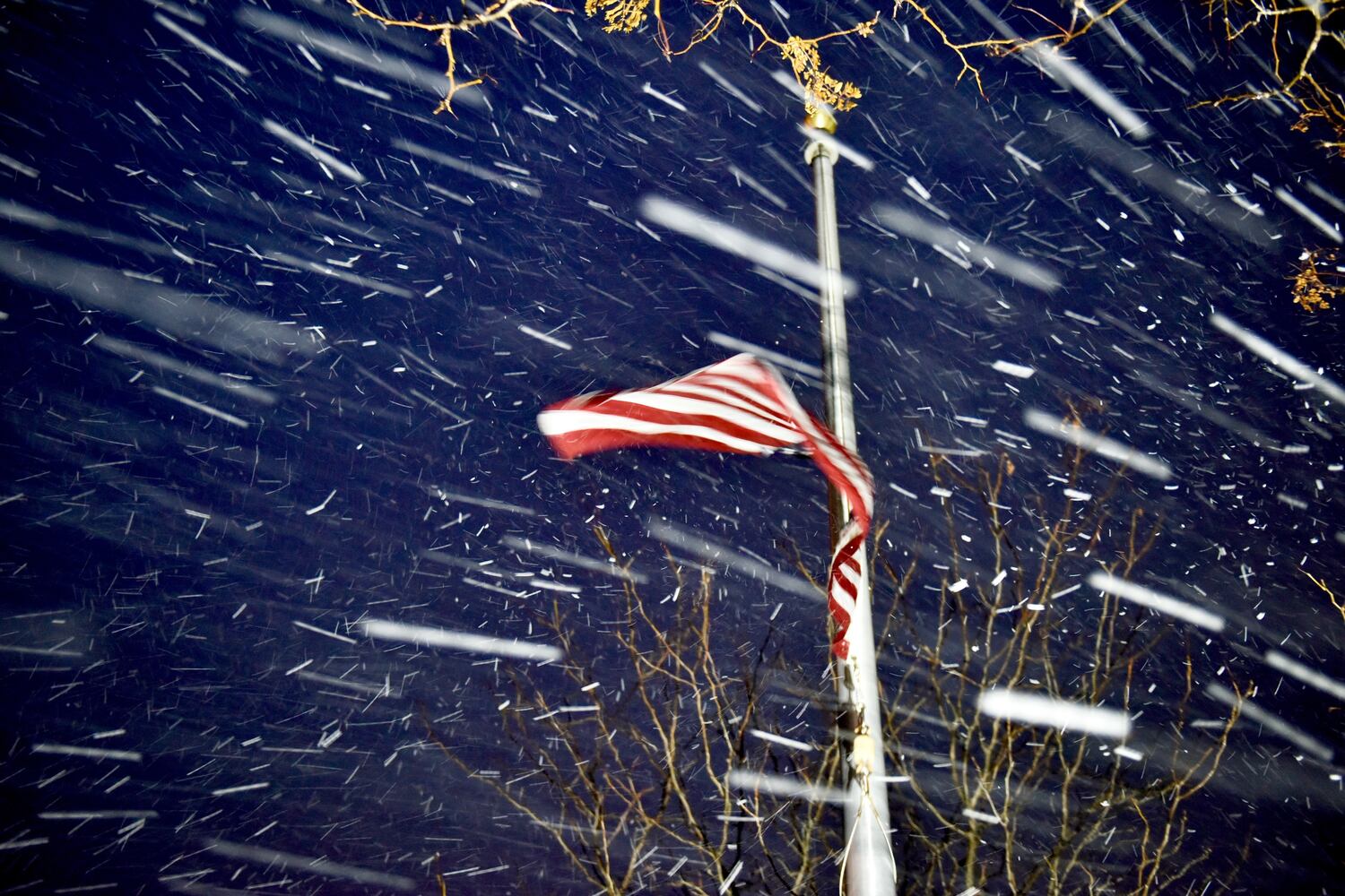 First snowfall of the season for Miami Valley