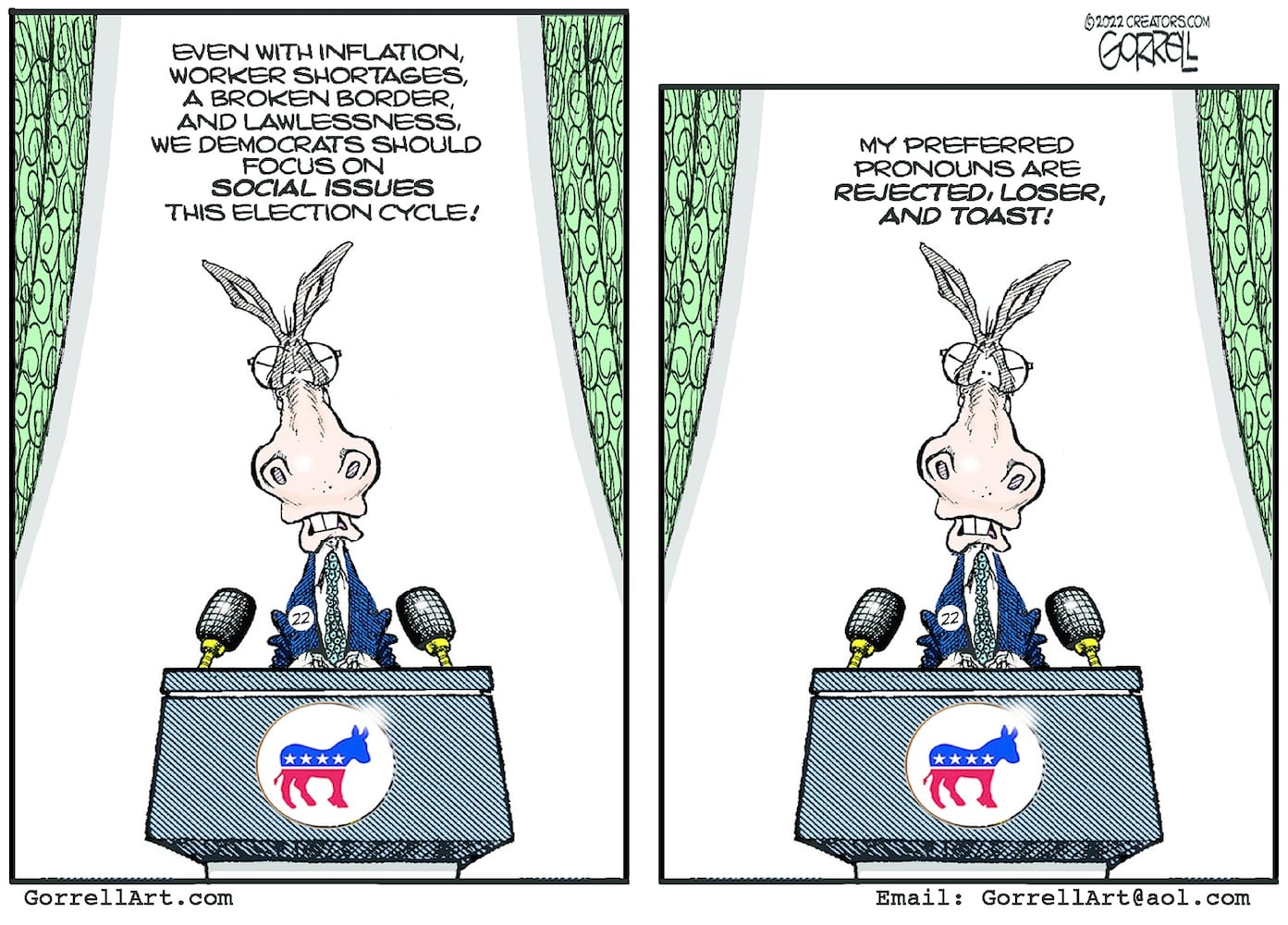 WEEK IN CARTOONS: 2024 presidential race, Biden’s COVID and more