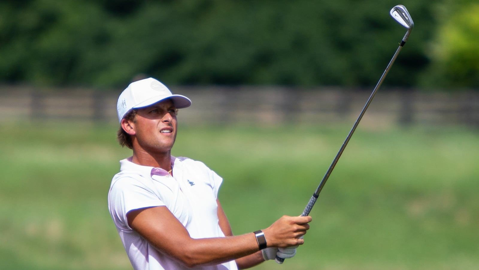 Brody Simms ran off four straight birdies on the back nine Sunday to finish second in the Metro at Windy Knoll Golf Club in Springfield. JEFF GILBERT/CONTRIBUTED