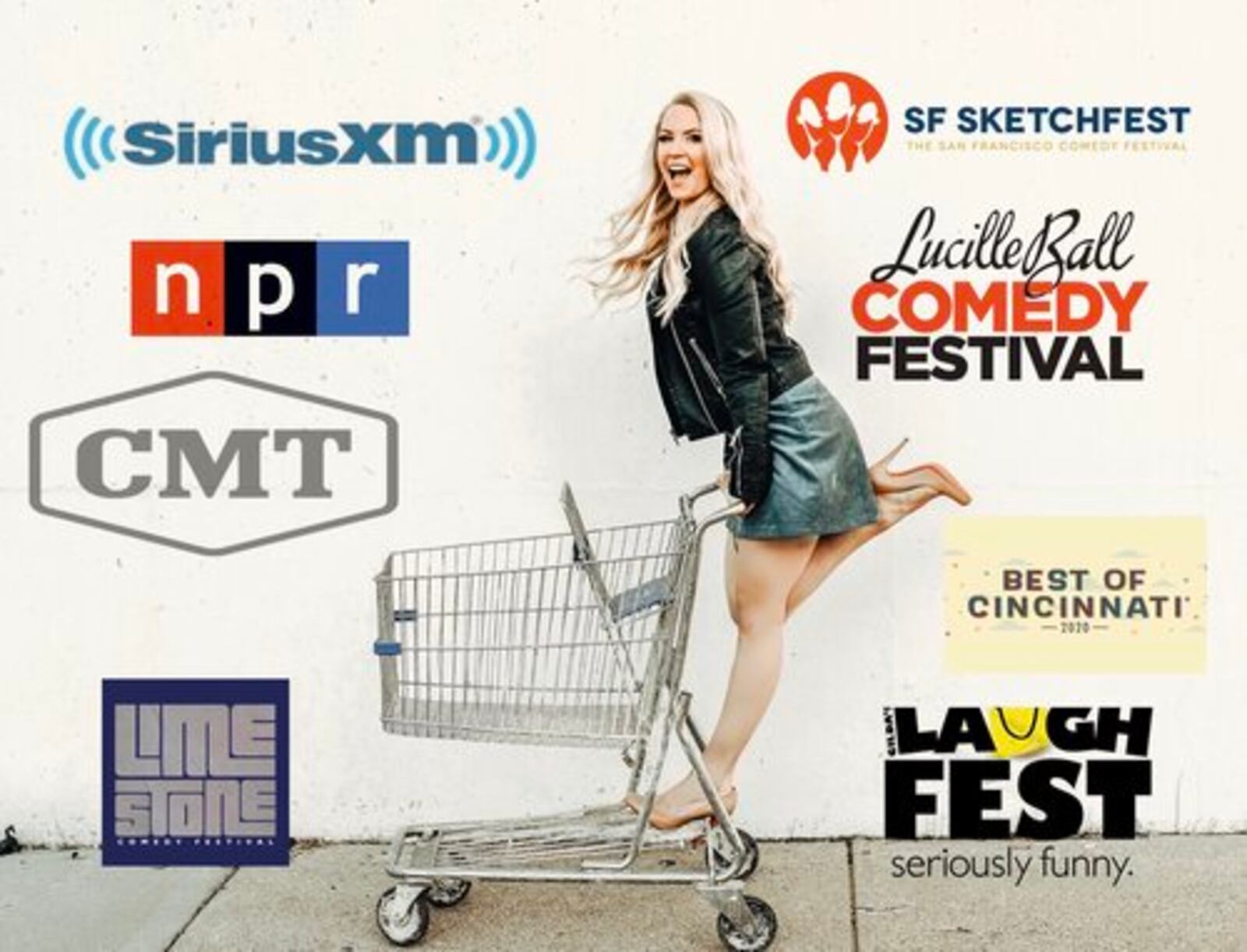 Kelly Collette is a Cincinnati-area comedian. She has been featured on CMT, Sirius XM and more. CONTRIBUTED