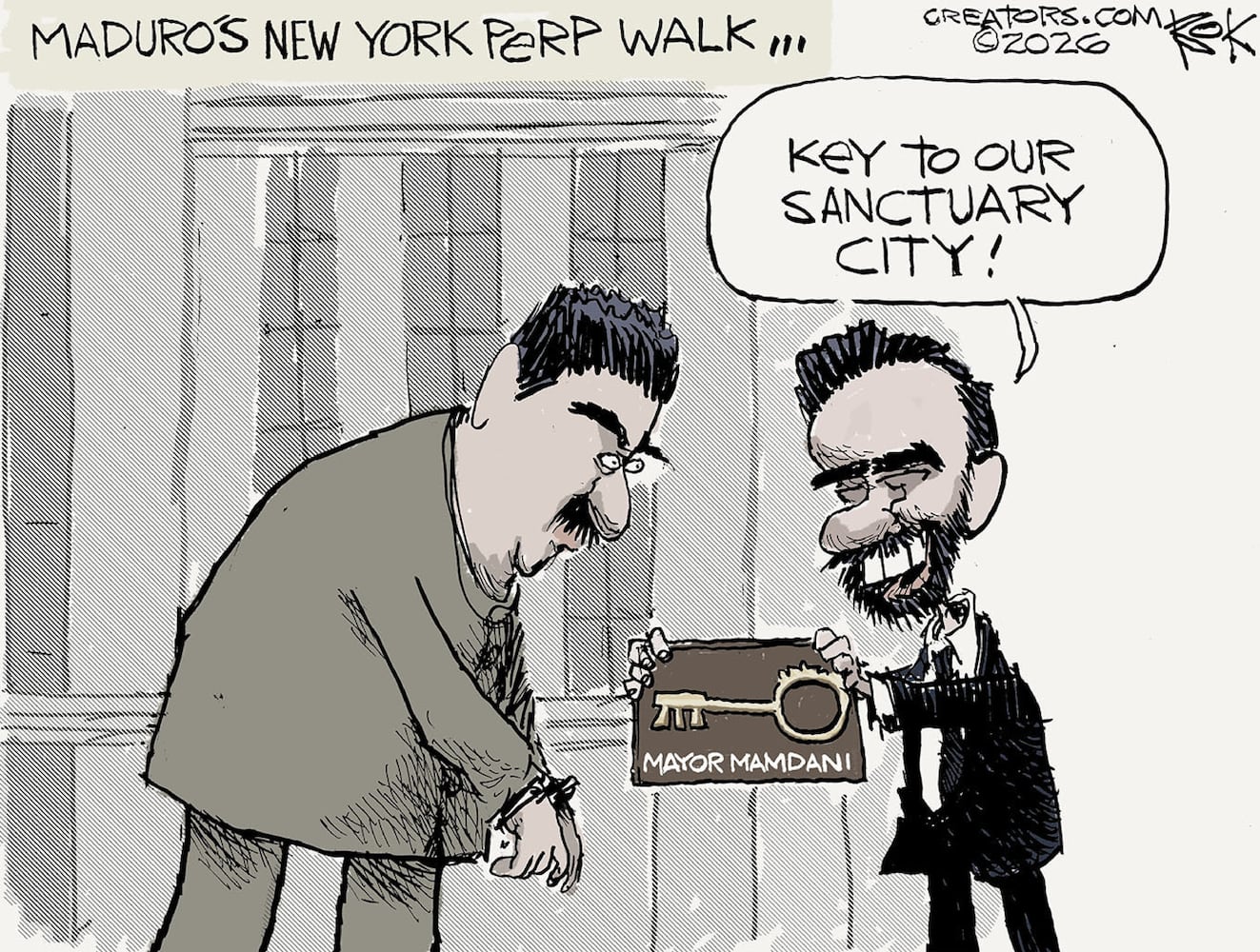 CARTOONS: Chip Bok, Jan. 13, 2026