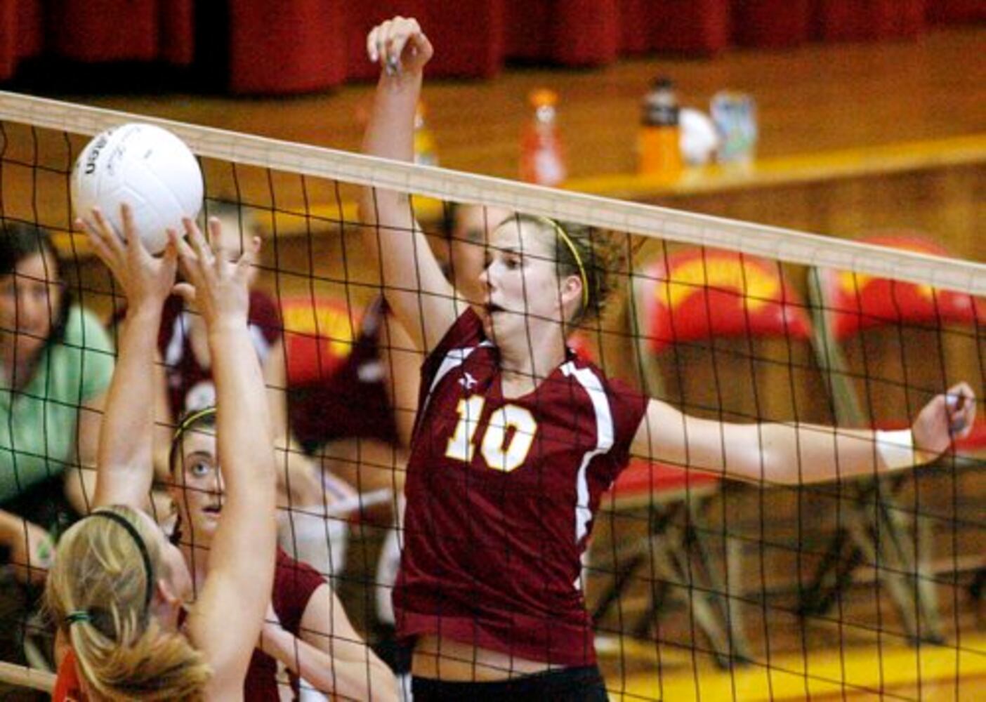 Northeastern vs. West Liberty-Salem volleyball