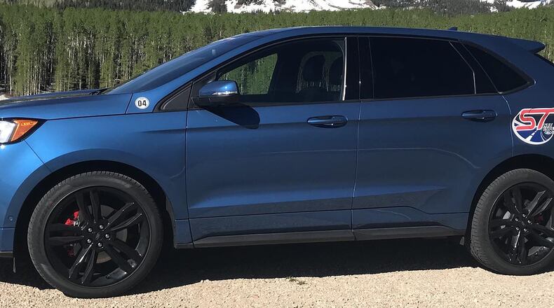Ford has introduced to its line-up an all-new 2019 Edge ST, the first utility from Ford Performance. Jimmy Dinsmore photo