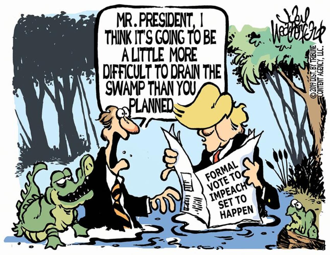 Week in cartoons: Medicare for all, Popeyes and more