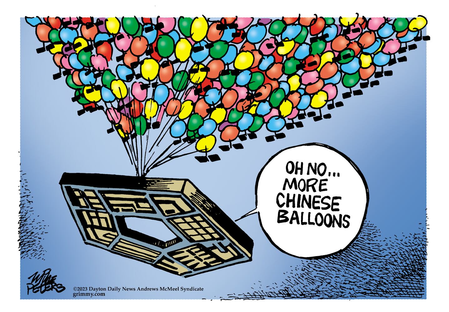 WEEK IN CARTOONS: Ohio derailment, unidentified flying objects and more