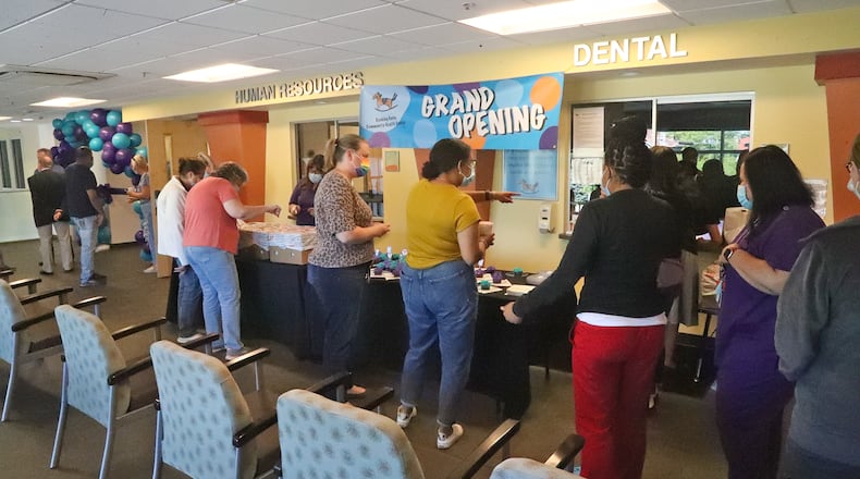 A grand opening ceremony was held for the Rocking Horse Center Pharmacy Friday, June 24, 2022. BILL LACKEY/STAFF
