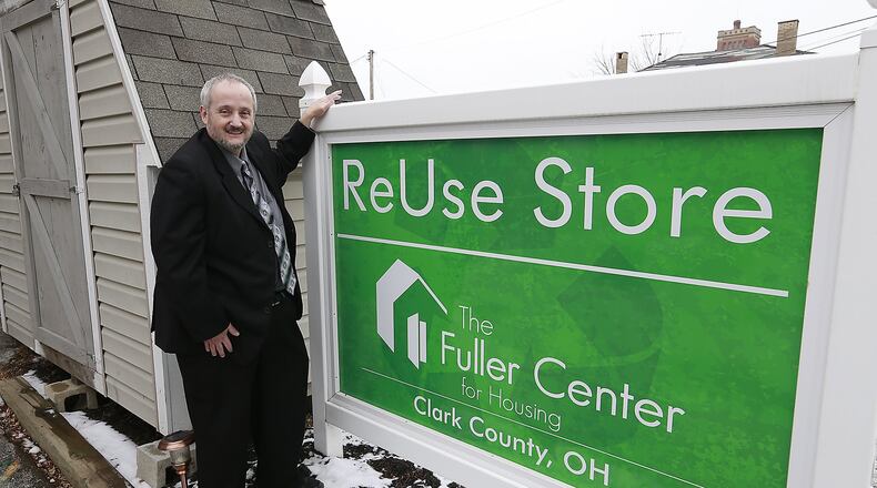 Kermit Rowe is the new executive director of the Fuller Center for Housing in Clark County. BILL LACKEY/STAFF