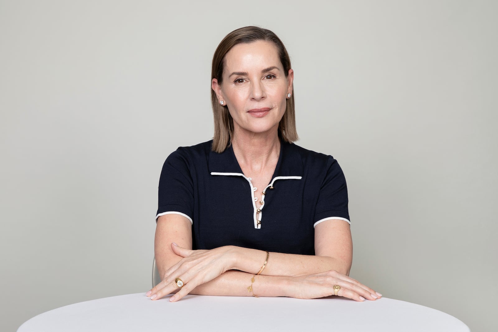 Embeth Davidtz poses for a portrait on Thursday, June 26, 2025, in West Hollywood, Calif. (Photo by Rebecca Cabage/Invision/AP)