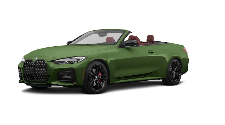 2021 BMW 430i Convertible. Metro Creative Services photo.