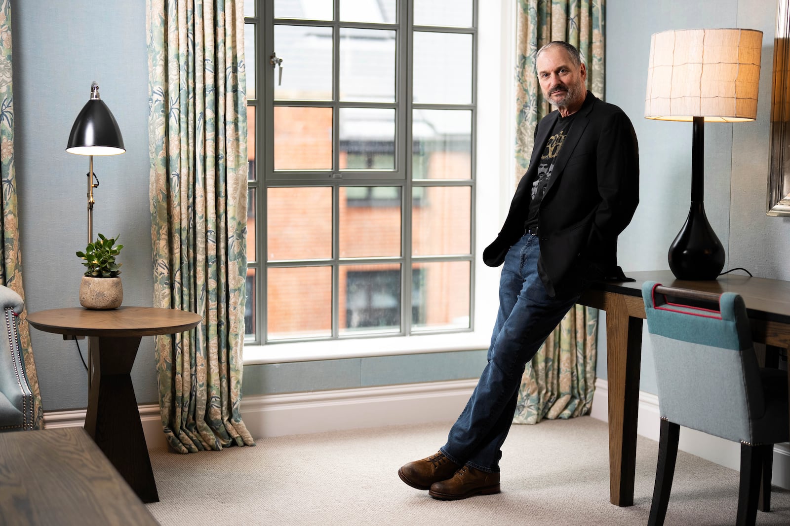 Director Scott Frank poses for portrait photographs to promote the television series "Dept. Q" on Tuesday, May 27, 2025, in London. (Photo by Scott A Garfitt/Invision/AP)
