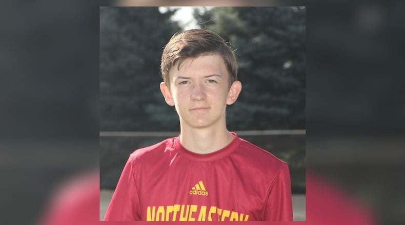 Grant Goodfellow is the Athlete of the Week from Northeastern High School. CONTRIBUTED