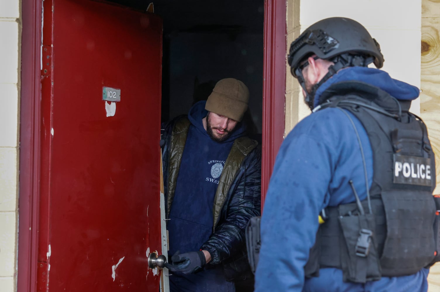 Police training at Executive Inn