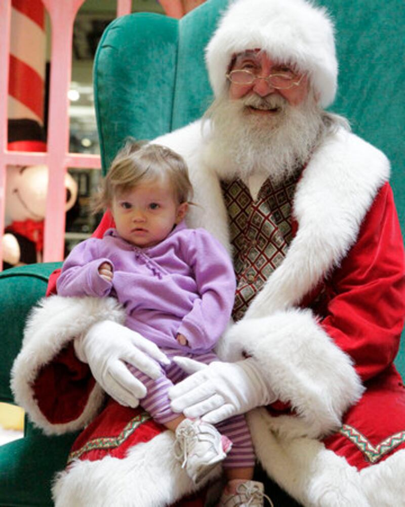 Santa Claus at Upper Valley Mall