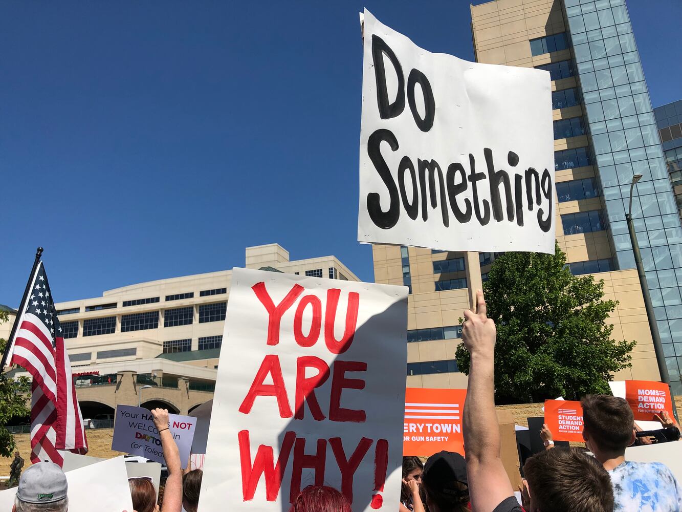 PHOTOS: Scenes of President Trump’s visit to Dayton