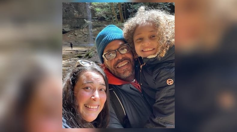 Columnist Pamela Chandler, left is seen here with her husband and daughter. Pamela has shared with the community her experience of being diagnosed with cancer. CONTRIBUTED