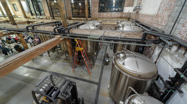 Mother Stewart’s Brewing in Springfield will take part in First Friday events on May 5, 2023. TOM GILLIAM / CONTRIBUTING PHOTOGRAPHER