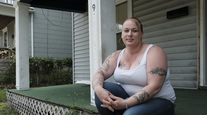 Jamie Keaton is clean an sober today because of the Vivitrol shots she received as part of her treatment. The Clark County Municipal Court probation department could see reduced funding from the state, which could affect those who receive vivitrol shots — at the height of the opioid epidemic in Clark County. Bill Lackey/Staff