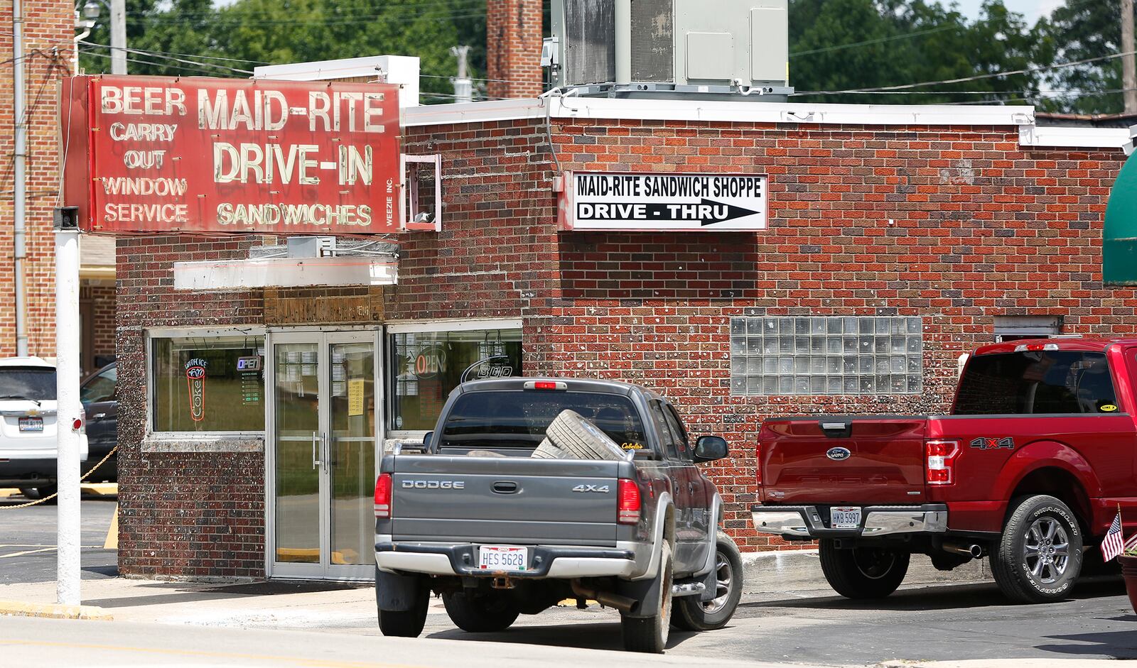 Louise Maher opened the Greenville business on North Broadway in 1934 with her brothers Tom and Gene Maher. The mainstay of the restaurant is Maher’s own recipe for the slightly sweet, steamed loose-meat sandwich. LISA POWELL / STAFF
