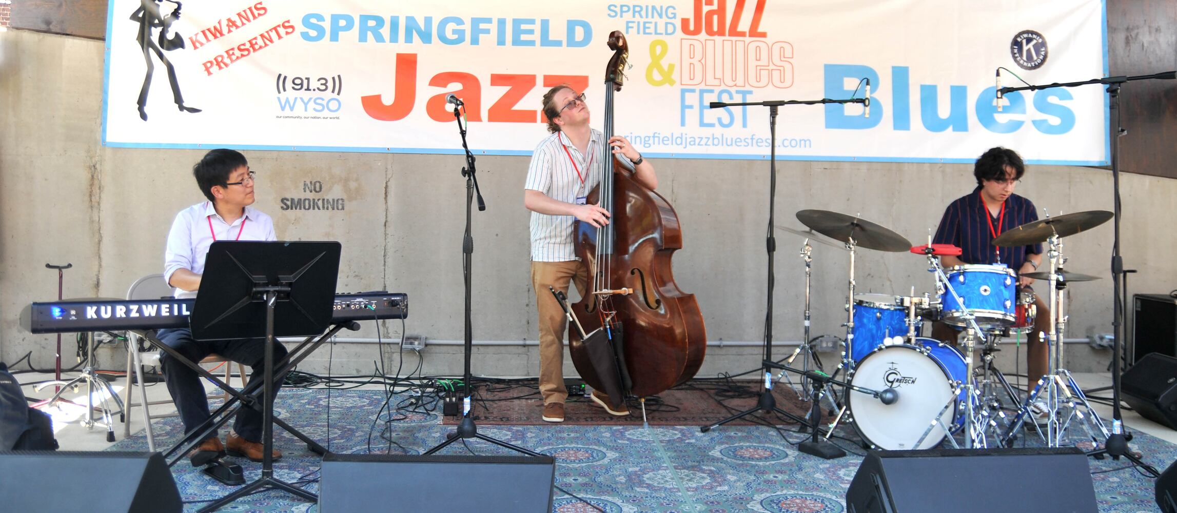 Did we spot you at the Springfield Jazz and Blues Fest?