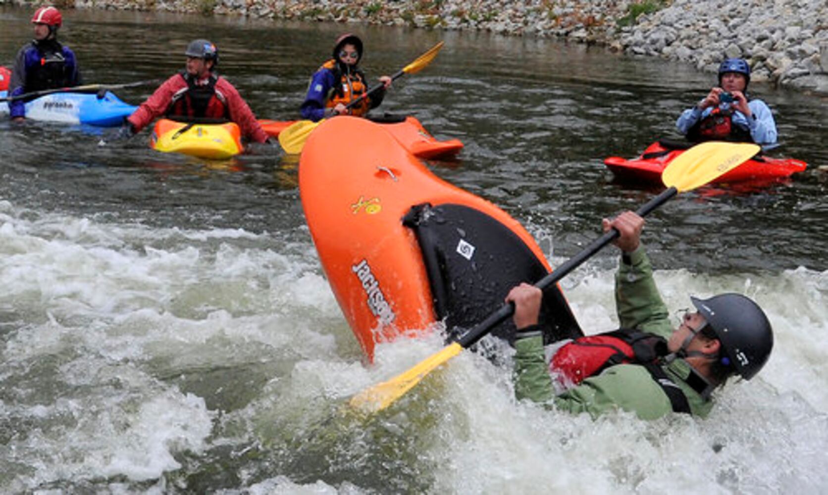 Whitewater park dedication