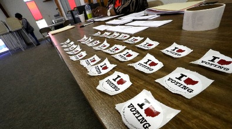 Election Day is Tuesday for some Clark County voters. STAFF PHOTO/BILL LACKEY