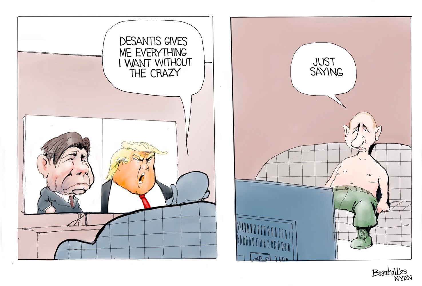 WEEK IN CARTOONS: Bank collapse, Russia and more