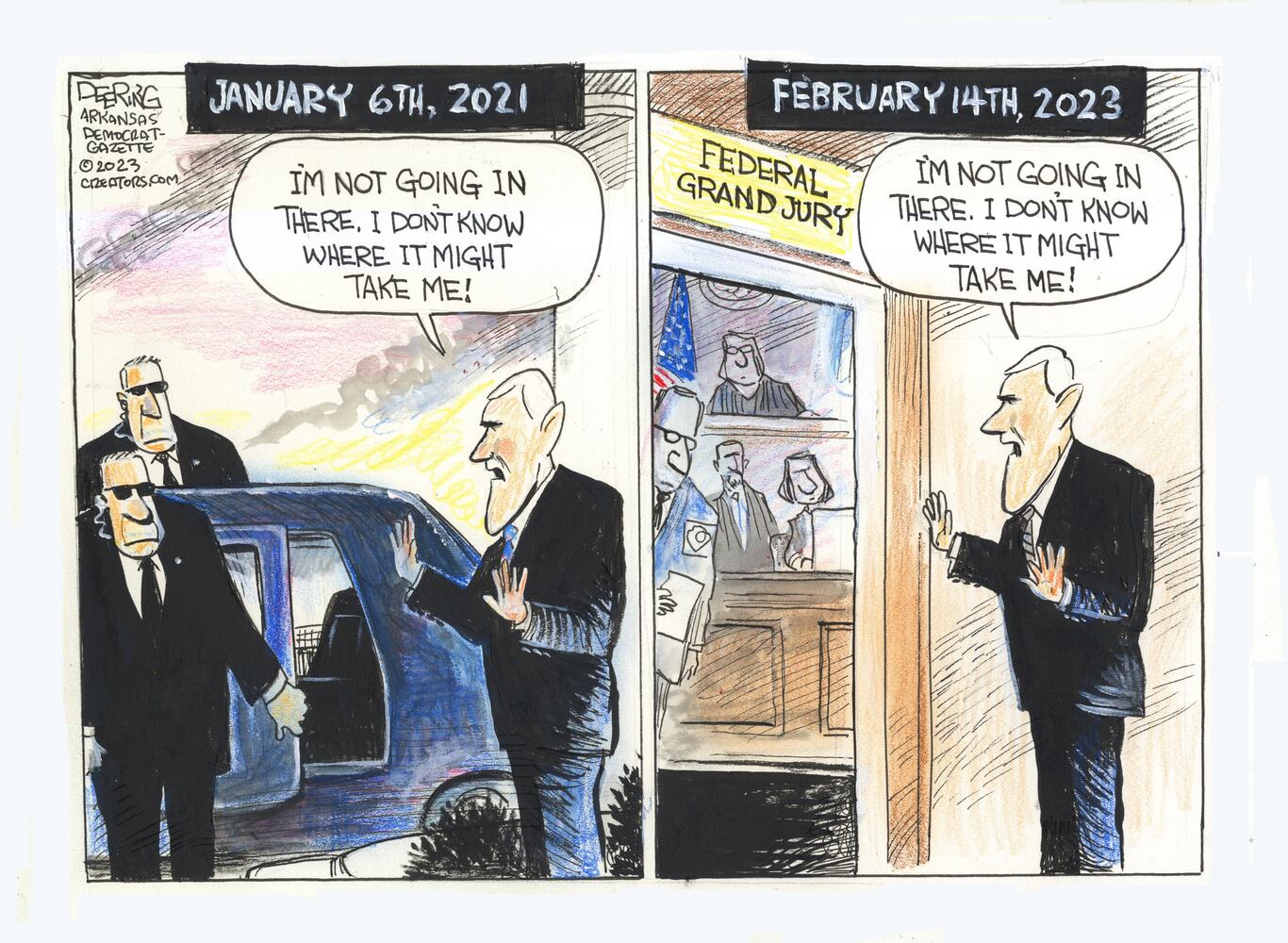 WEEK IN CARTOONS: Ohio derailment, unidentified flying objects and more
