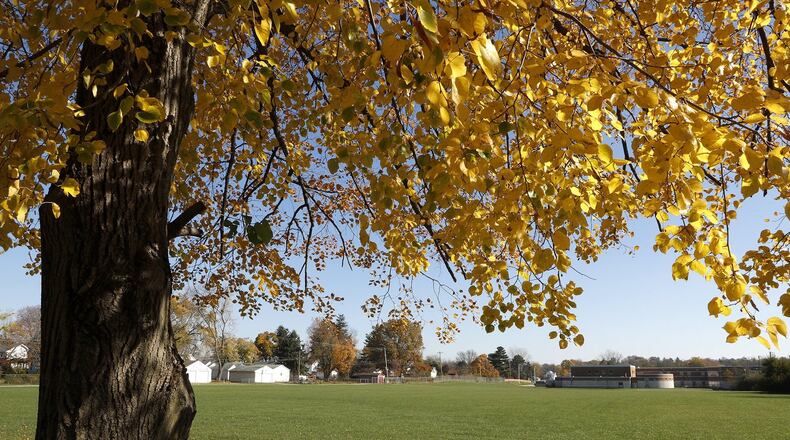 A 60-unit apartment complex is being proposed at the long vacant former Schaefer Middle School site on North Burnett Road. Bill Lackey/Staff