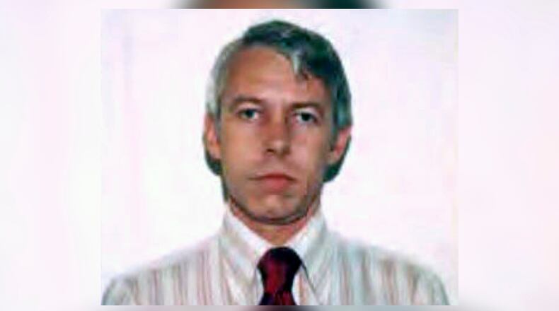 This undated file photo shows a photo of Dr. Richard Strauss, an Ohio State University team doctor employed by the school from 1978 until his 1998 retirement. (Ohio State University via AP, File)