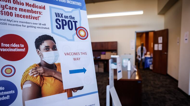 Flu, COVID-19 vaccines and boosters are available at Ziks Pharmacy at 1130 West Third Street in Dayton. JIM NOELKER/STAFF