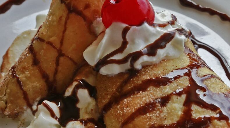 One of the desserts at El Speedy Gonzalez. Bill Lackey/Staff