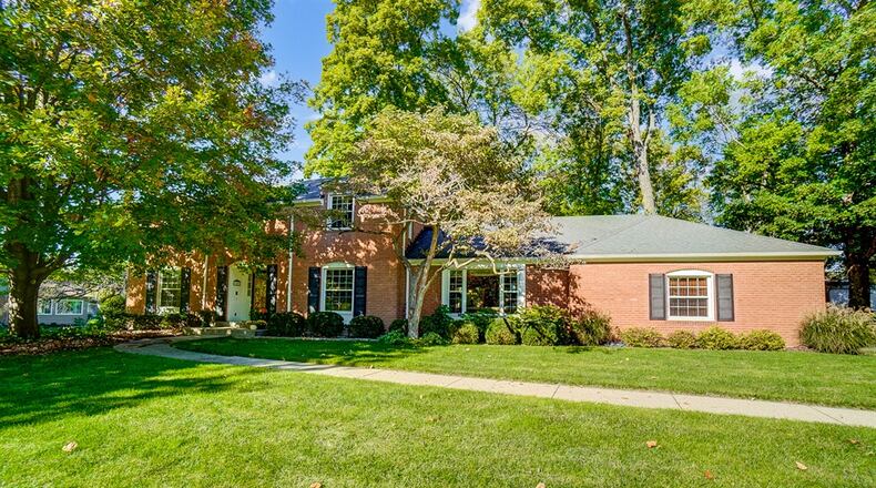 Listed for $535,000 by Coldwell Banker Heritage, the brick two-story at 1203 Ashburton Drive has about 2,476 square feet of living space. The traditional design has an extended main-level floor plan that includes the two-car, side-entry garage. CONTRIBUTED