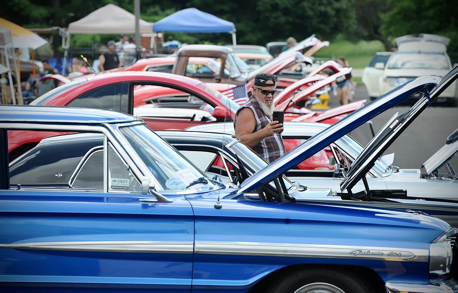 Tecumseh High School Route 40 Car Show