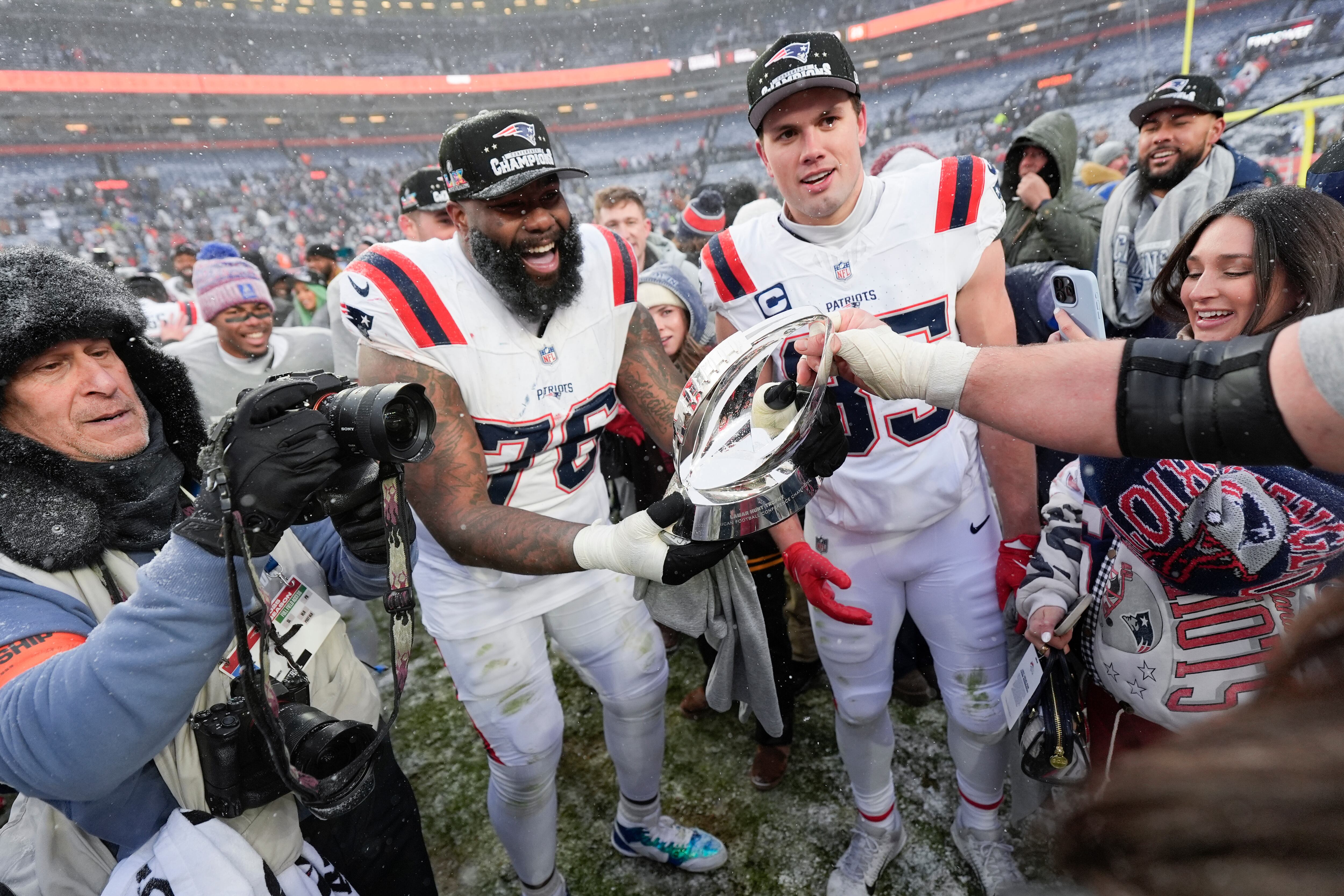 Patriots are heading to their 12th Super Bowl , seeking an NFL - record 7th victory