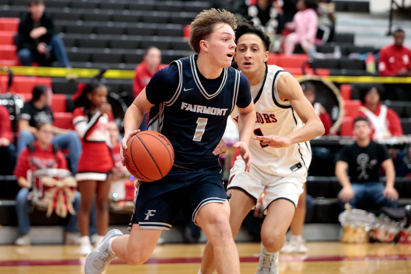 Fairmont defeated Wayne 66-62 in the Greater Western Ohio Conference opener for both teams Friday, Dec. 5, 2025, in Huber Heights. STEVEN WRIGHT / STAFF