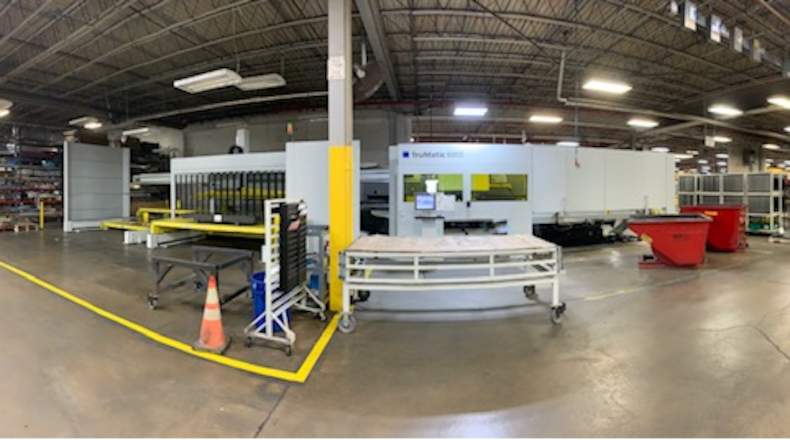 Equipment recently purchased by Rittal at its facility in Urbana.