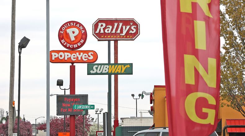 Several fast food restaurants are hiring in the Springfield area. BILL LACKEY/STAFF