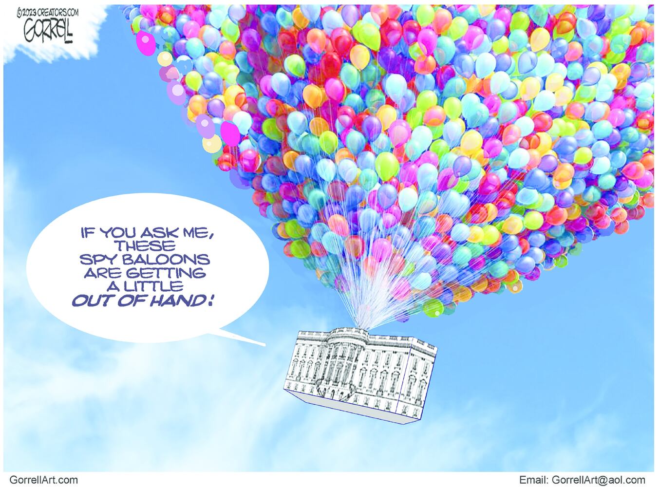 WEEK IN CARTOONS: Ohio derailment, unidentified flying objects and more